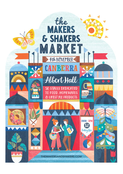 Makers and Shakers Market, 4 November, Canberra – Pip Keane Design