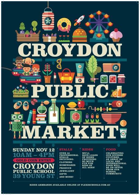Croydon Public Market, 12 November, Sydney