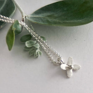 Sterling Silver Everyday Necklace handmade in sterling silver