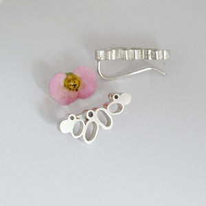Climber Earrings | Sterling Silver Handcrafted in Sydney handmade in sterling silver