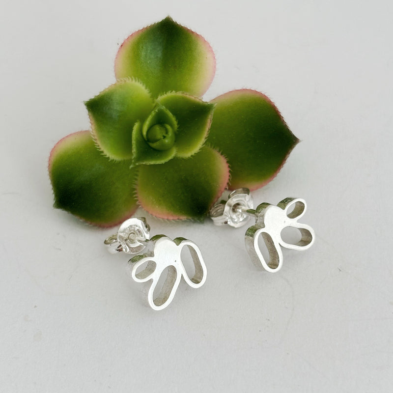 Sterling Silver small spring bud studs