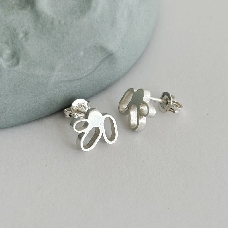 Sterling Silver small spring bud studs