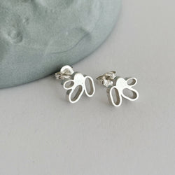 Sterling Silver small spring bud studs