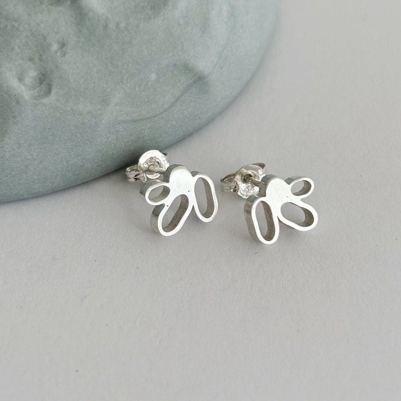 Sterling Silver small spring bud studs