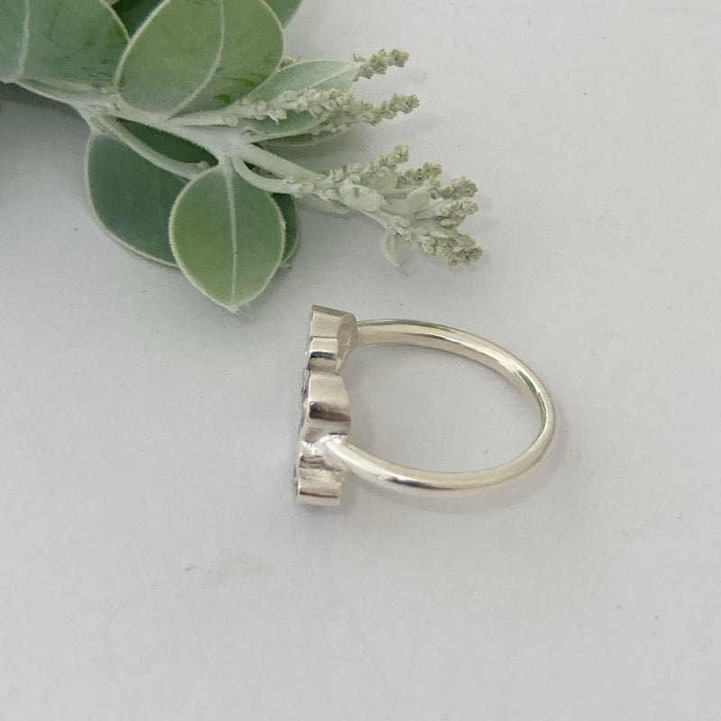 Silver Ring | Elegant Bubble Reef ring