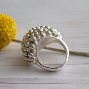 Cloud Sterling Silver Ring